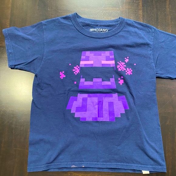 RARE Kids Minecraft T-shirt Bundle 13 pieces Mine Chest Exclusive Size YS/S - Picture 14 of 16